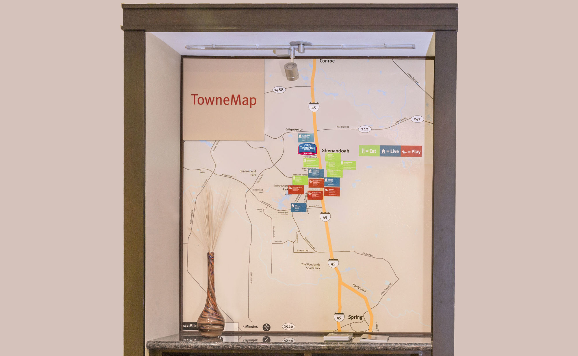 Towneplace Houston North/shenandoah 3* Shenandoah